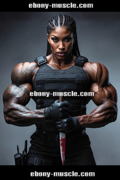 Ebony Muscle Vixens